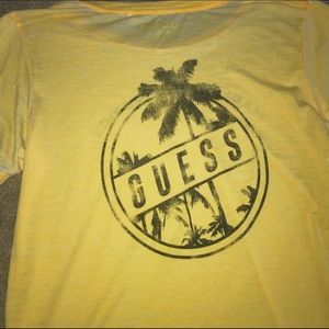 Guess Tops - Guess yellow T-shirt Guess Tops - Guess yellow T-shirt